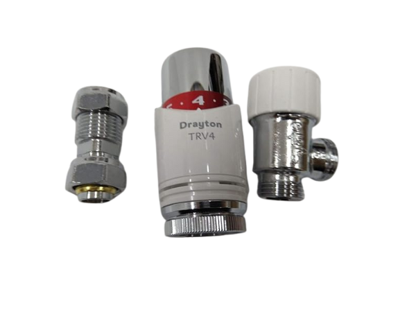 Drayton Thermostatic Valve TRV4 15mm Angled