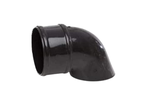 POLYPIPE RR128 BLACK Shoe for 68mm downpipe