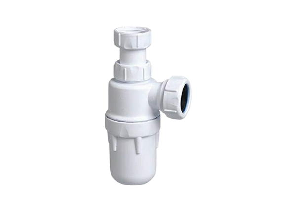 MULTIKWIK White B032A 32MM Bottle Trap Adjustable