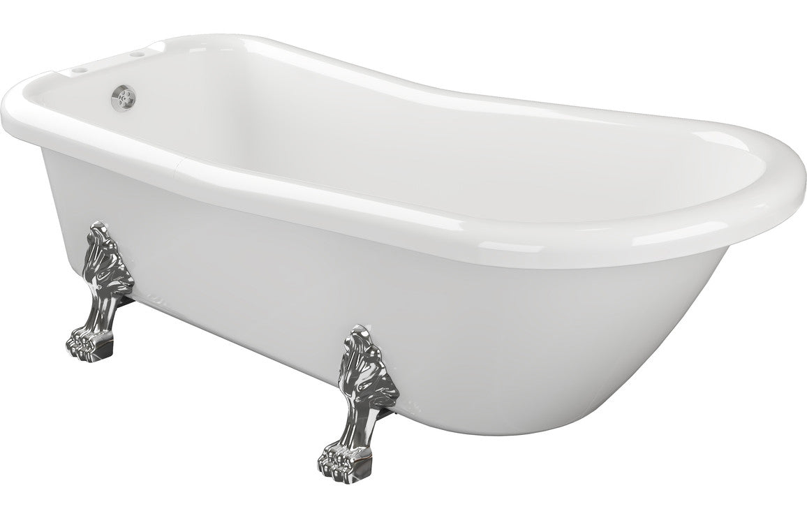 Carey Free Standing Bath w/Feet -  L 1530 x W 670 x H 760mm