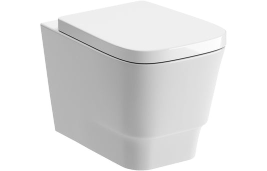 Afton Wall Hung WC & Soft Close Seat