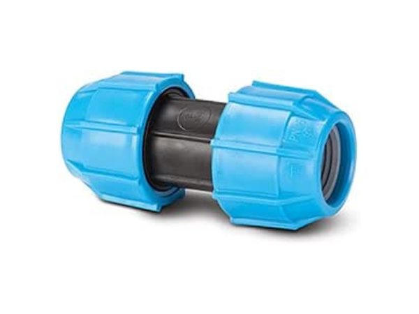 Polypipe Polyfast 25mm MDPE Straight Coupler 40025