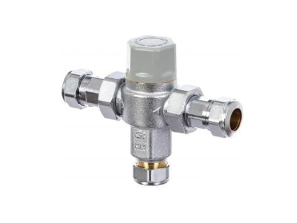 Altecnic Caleffi Thermostatic Mixing Valve 15mm Compression TMV3 AntiScald Doc M