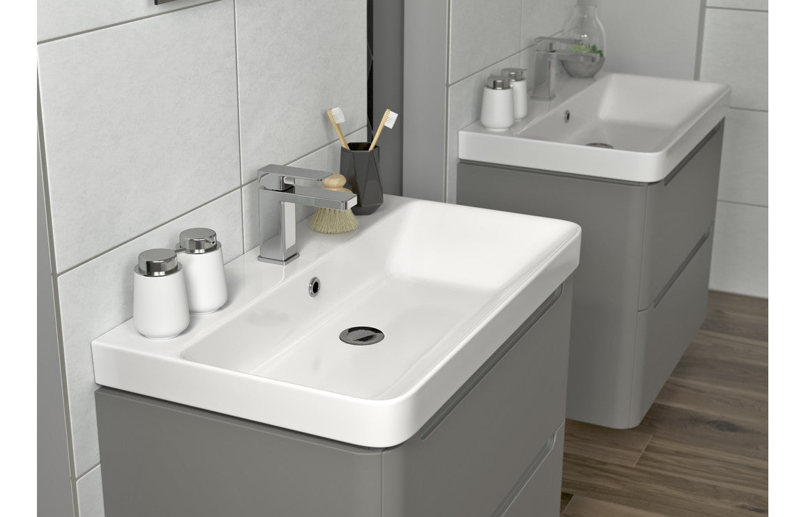 Camel 600mm 2 Drawer Wall Hung Basin Unit