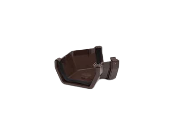 POLYPIPE RS204 Brown 135 Degree Angle for 112 x 65mm Square guttering System