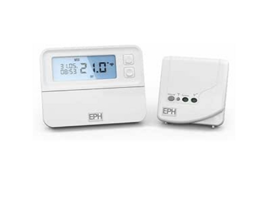 EPH Digital RF programmable room Thermostat - Receiver Combipack 4 / RFRP & RF1A /