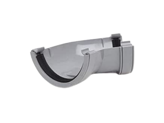 POLYPIPE RR104 GREY 135º Angle for 112mm half round guttering system