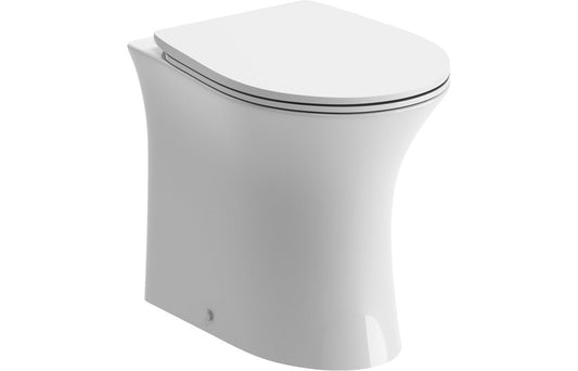 Averon Rimless Back To Wall WC & Soft Close Seat