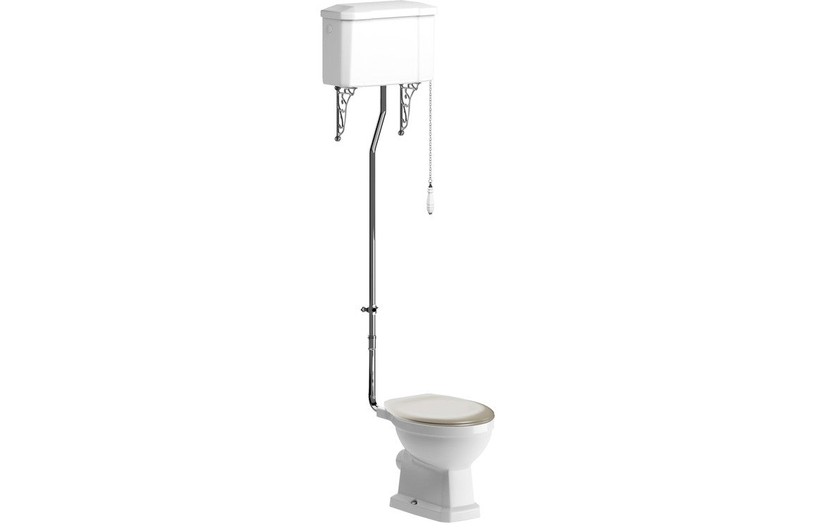 Beal High Level WC & Soft Close Seat