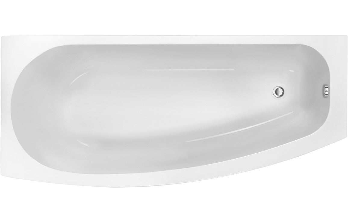 Clyde Space Saving 1700x740x560mm 0TH Bath w/Legs