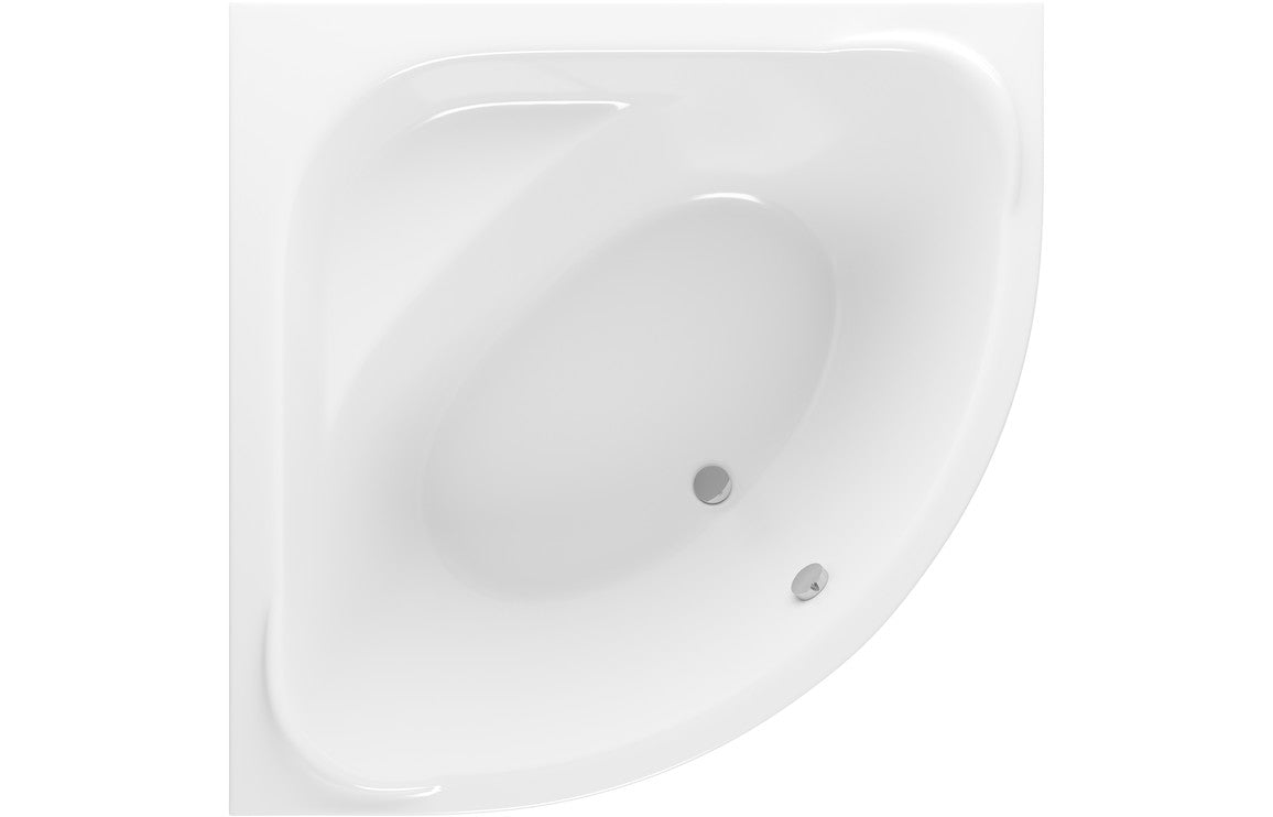 Frome Standard Corner Bath w/Legs - L 1350 x W 1350 x H 620mm