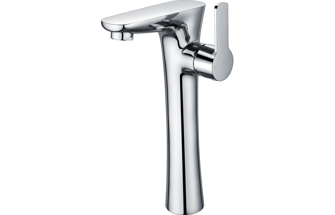 Crane Tall Basin Mixer - Chrome