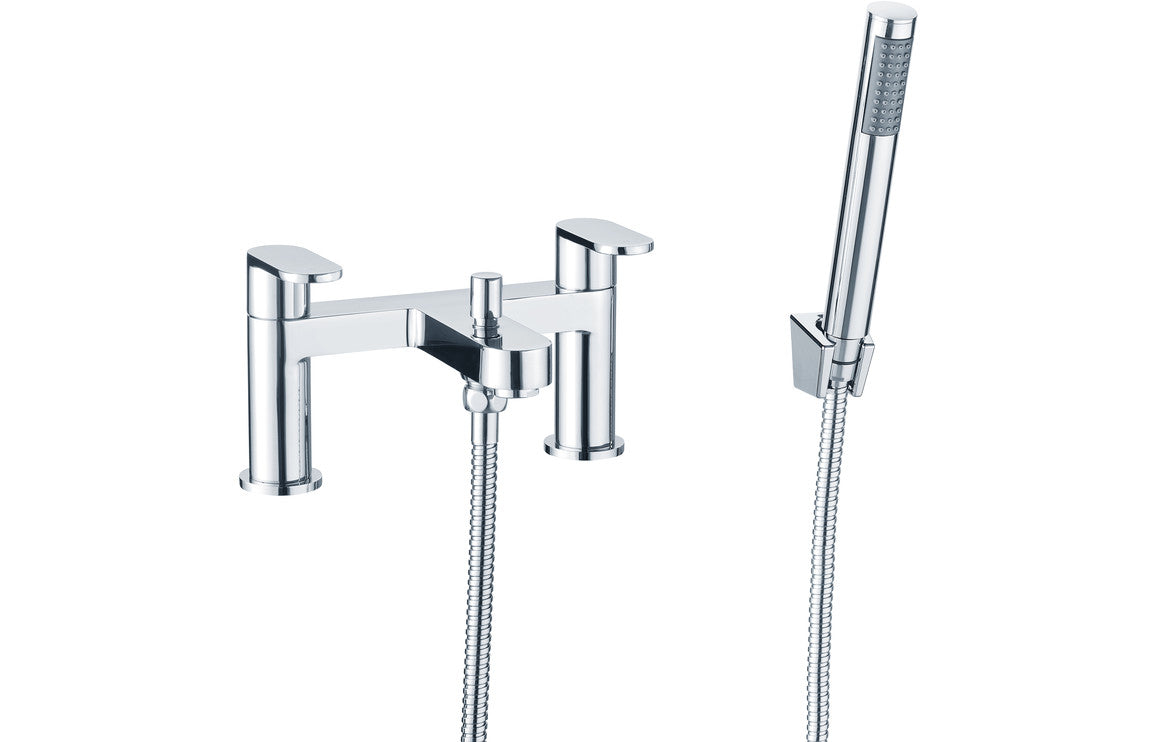 Mardem Bath/Shower Mixer & Bracket - Chrome