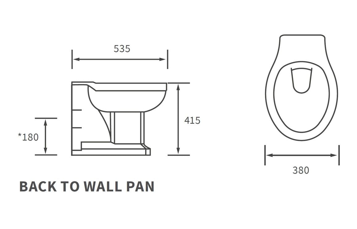 Beal Back To Wall WC & Soft Close Seat