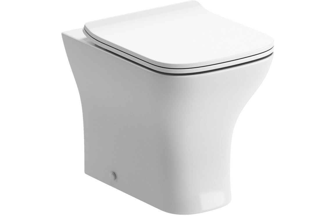 Beauly Rimless Back To Wall WC & Slim Soft Close Seat