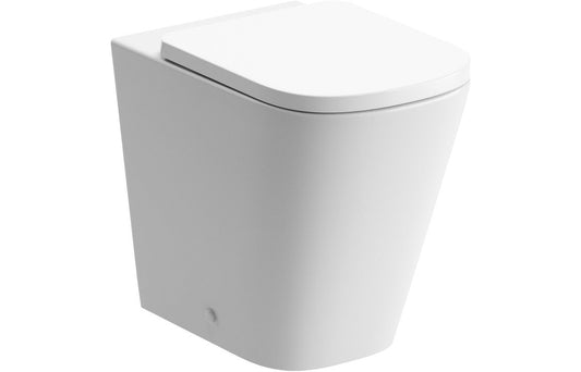 Calder Rimless Back To Wall Comfort Height WC & Soft Close Seat